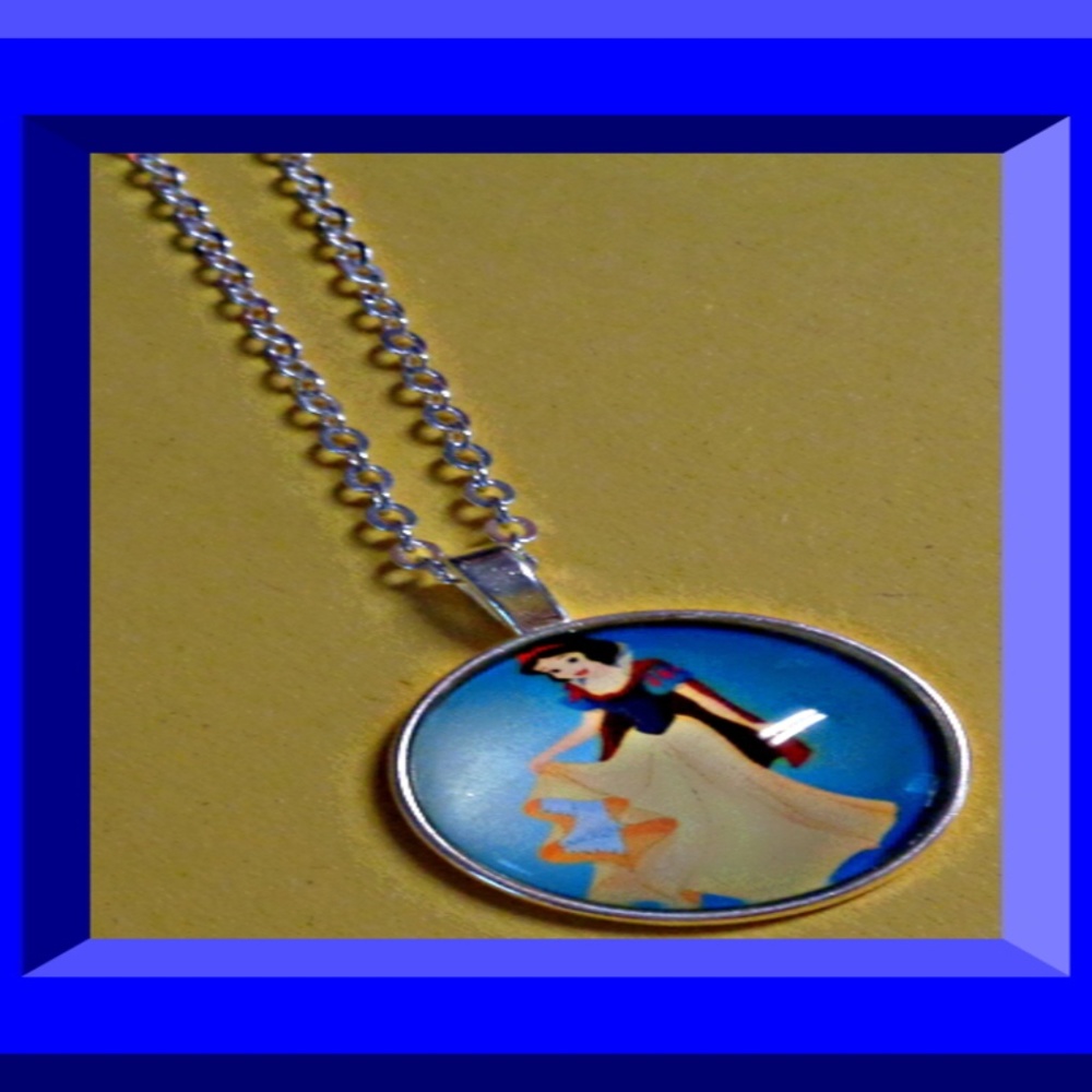 Disney Snow White Inspired Design Necklace